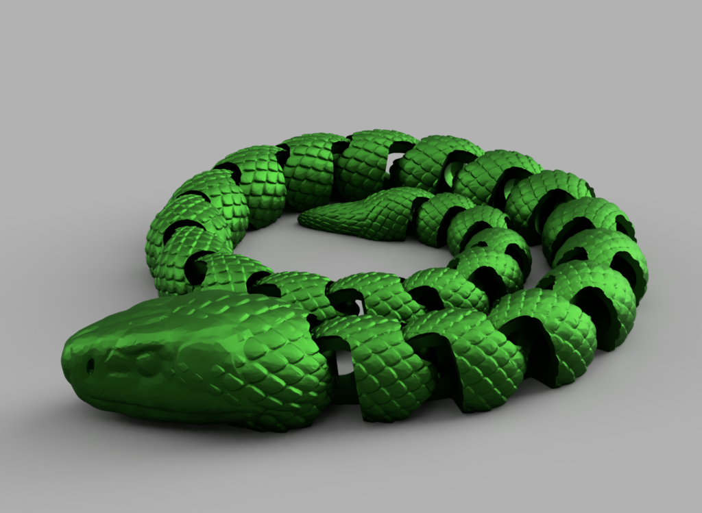 铰链的蛇Shorter Snake插图