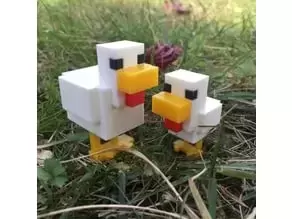 我的世界像素鸡 Minecraft Chicken