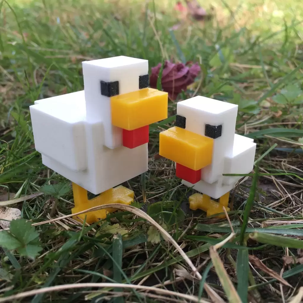 我的世界像素鸡 Minecraft Chicken插图