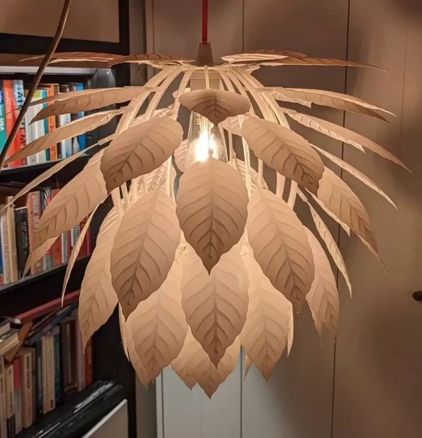 林间秋叶吊灯Forest ceiling lamp插图