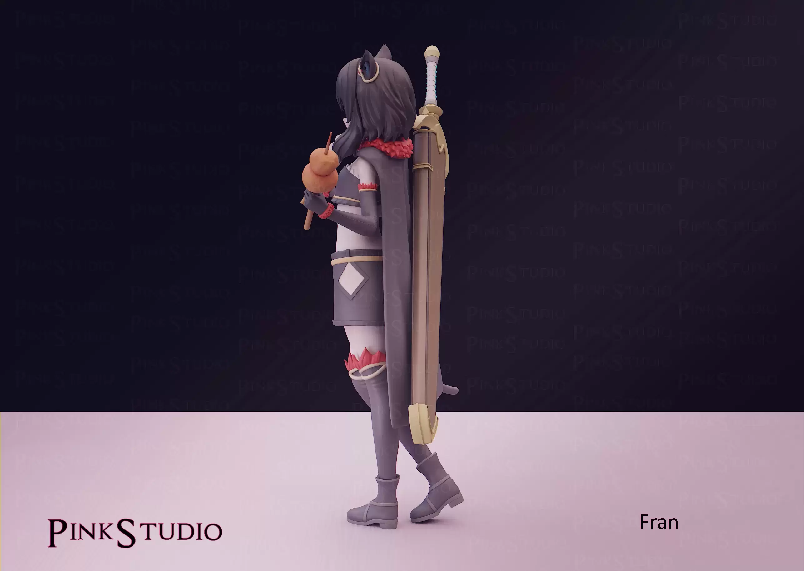 FRAN 《转世为剑》3D打印模型STL数据文件插图13