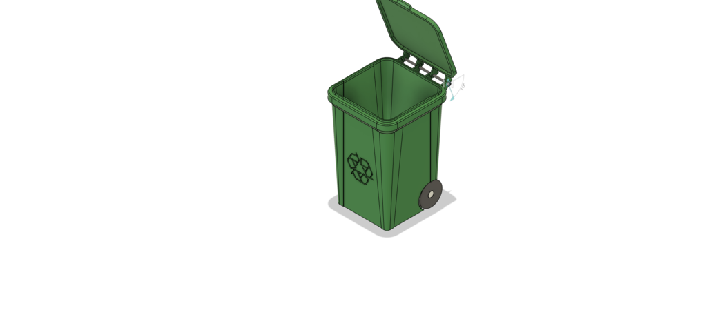 迷你办公桌垃圾桶Desk mini Recycle Bin插图2
