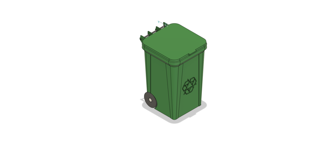 迷你办公桌垃圾桶Desk mini Recycle Bin插图1