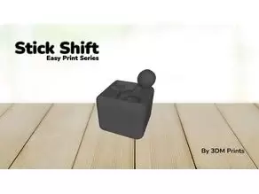 简易手动换挡玩具Easy Print Stick Shift