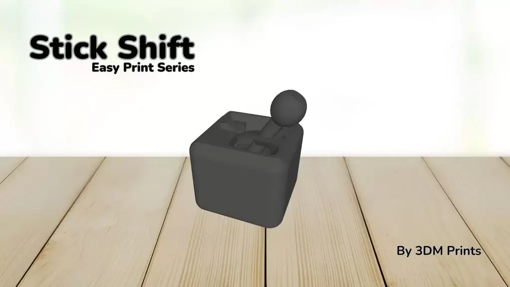 简易手动换挡玩具Easy Print Stick Shift插图