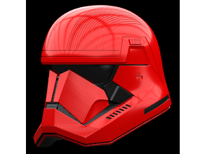 星球大战红色头盔Sith Trooper Helmet Fitting Ender 3