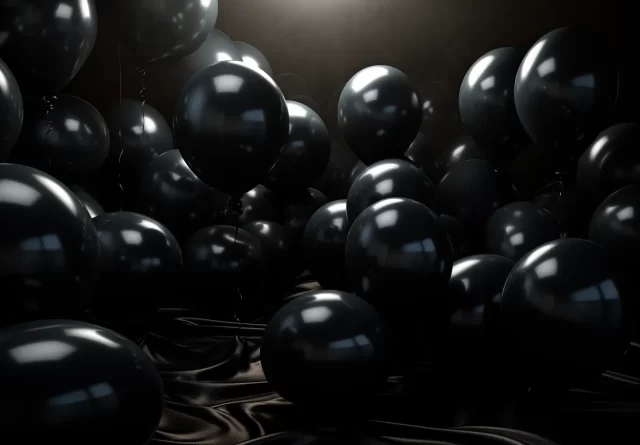 黑色气球: 黑暗和闪亮的趋势