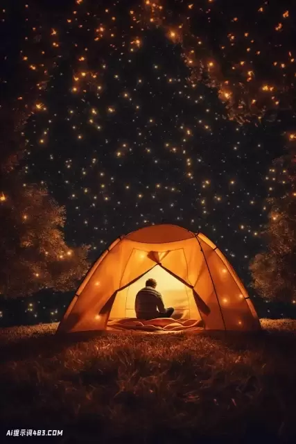 帐篷上的星夜摄影: 拥抱自然和电影光