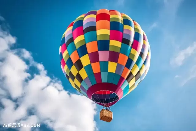 漂浮在天空中的彩色气球-Topcor 58毫米f/1.4