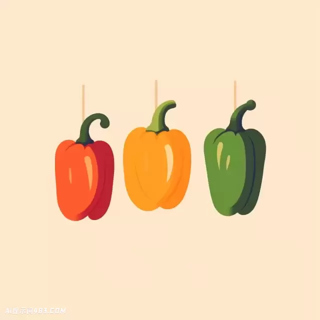 三种看起来不像甜椒的蔬菜