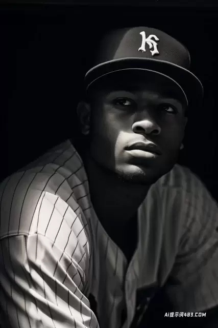 独身者中的棒球运动员: 嘻哈美学的单色沉思