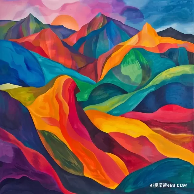 亚洲当代超现实主义: 充满活力的山地绘画